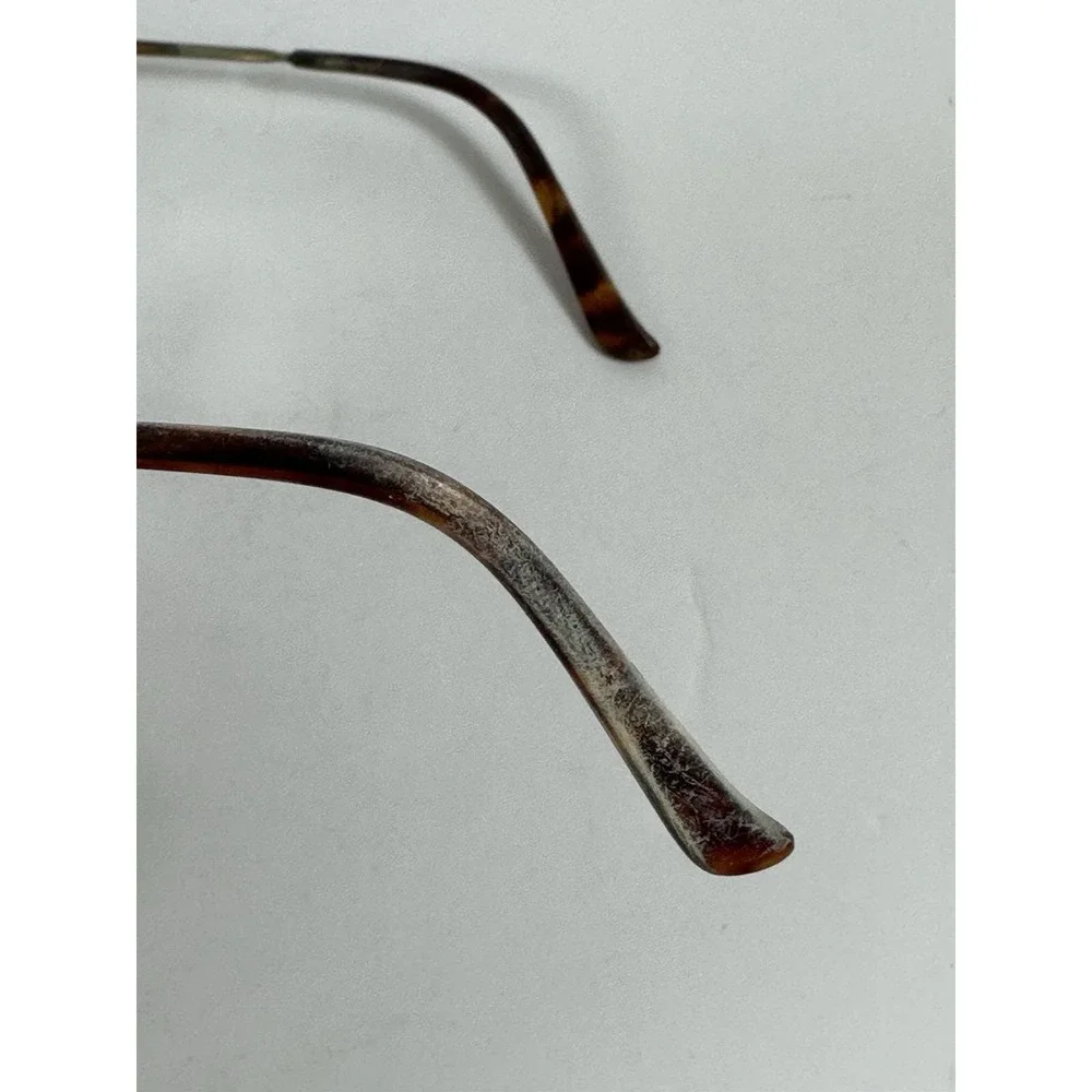 Tremont Tor Vtg 80 Aviator Dbl Bridge Eyeglasses Frames 58-16-145 Tortoise Shell